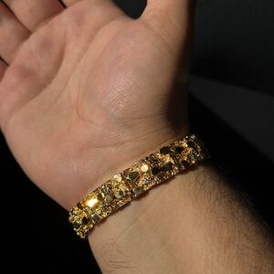 Gold-Tone Men's Bracelet